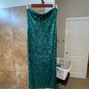 Green Sparkle Dress